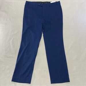NWT Calvin Klein Mens Jerome X Slim Fit Stretch Dress Pants Navy Blue 36x30